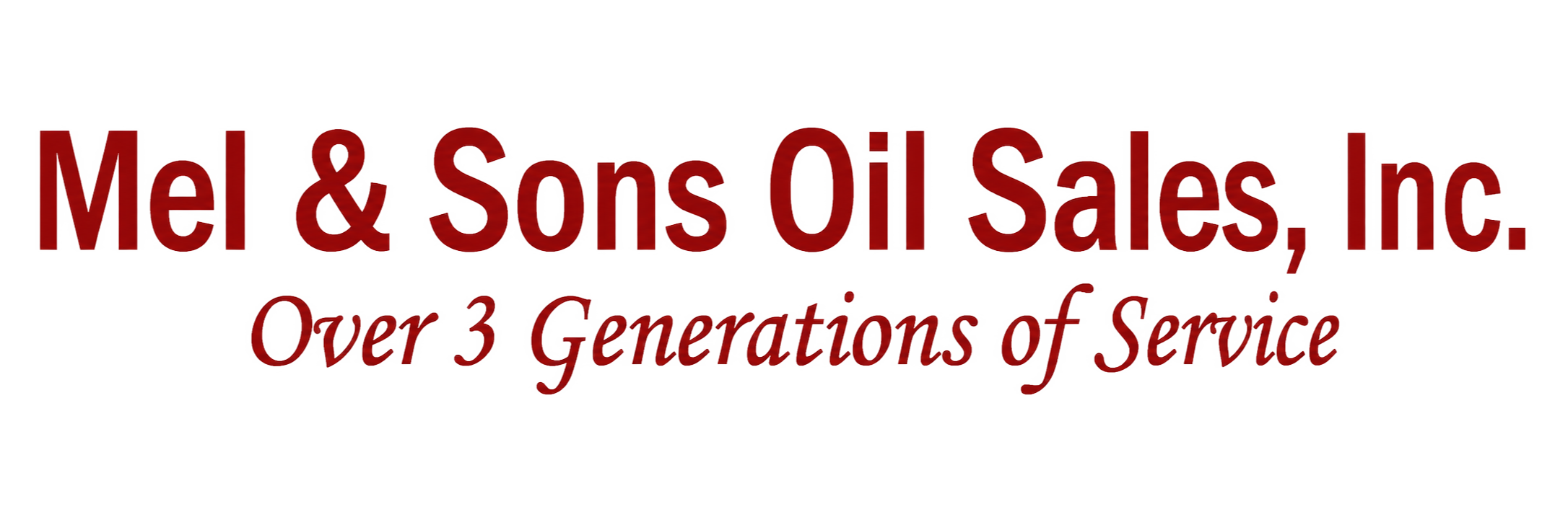 Mel & Sons Oil Sales